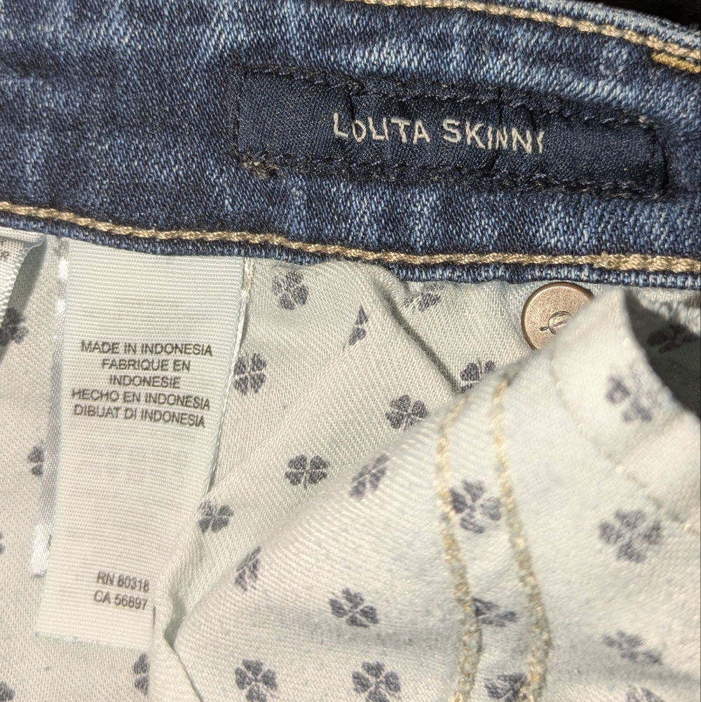 Lucky Brand Lolita Skinny Blue Jeans - Picture 5 of 7